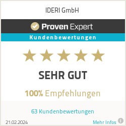 Erfahrungen & Bewertungen zu IDERI GmbH