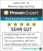 Erfahrungen & Bewertungen zu Jaane Job- & Bewerbungscoaching