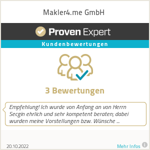 Erfahrungen & Bewertungen zu Makler4.me GmbH