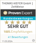 Erfahrungen & Bewertungen zu THOMAS KIEFER GmbH | ZeitWeise