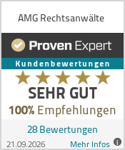 Erfahrungen & Bewertungen zu AMG Rechtsanw�lte