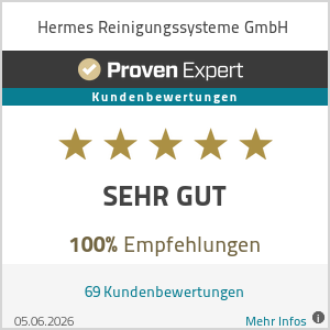 Erfahrungen & Bewertungen zu Hermes Reinigungssysteme GmbH