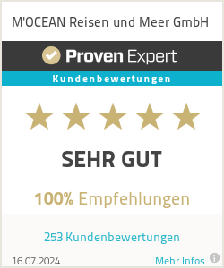 Erfahrungen & Bewertungen zu M'OCEAN Reisen und Meer GmbH