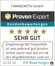 Erfahrungen & Bewertungen zu FINANZAKTIV GmbH