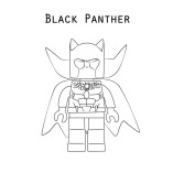 Coloriage Black Panther