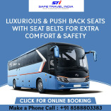 luxury bus on rent in Delhi