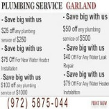 Plumbing Service Garland