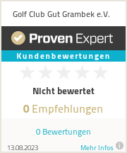 Erfahrungen & Bewertungen zu Golf Club Gut Grambek e.V. 