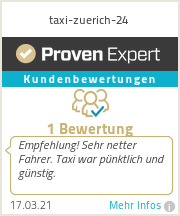 Erfahrungen & Bewertungen zu taxi-zuerich-24