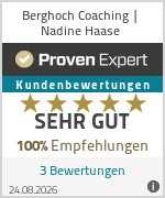 Erfahrungen & Bewertungen zu Berghoch Coaching | Nadine Haase