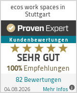 Erfahrungen & Bewertungen zu ecos work spaces in Stuttgart