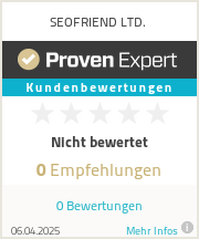 Erfahrungen & Bewertungen zu SEOFRIEND LTD.