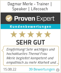 Erfahrungen & Bewertungen zu Dagmar Merle - Trainer | Speaker | Lifecoach