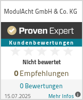 Erfahrungen & Bewertungen zu ModulAcht GmbH & Co. KG
