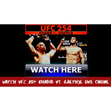 UFC 254 Live Stream Free