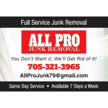 ALL PRO Junk Removal