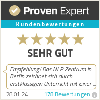 Erfahrungen & Bewertungen zu NLP-Zentrum Berlin