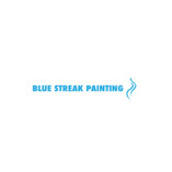 Blue Streak Painting