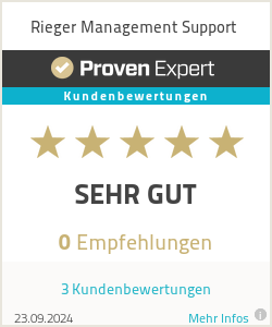 Erfahrungen & Bewertungen zu Rieger Management Support