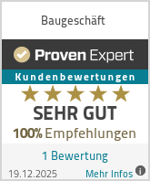 Erfahrungen & Bewertungen zu Baugeschäft