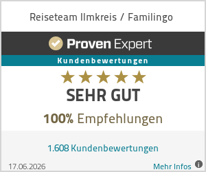 Erfahrungen & Bewertungen zu Reiseteam Ilmkreis / Familingo
