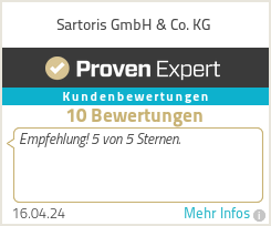Erfahrungen & Bewertungen zu Sartoris GmbH & Co. KG