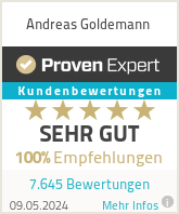 Erfahrungen & Bewertungen zu Andreas Goldemann
