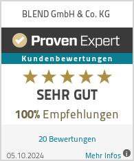 Erfahrungen & Bewertungen zu BLEND GmbH & Co. KG