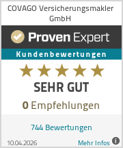 Erfahrungen & Bewertungen zu COVAGO Versicherungsmakler GmbH