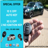 Mini Cooper Car Key Austin TX