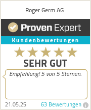Erfahrungen & Bewertungen zu Roger Germ AG
