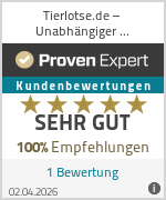Erfahrungen & Bewertungen zu Tierlotse.de - Unabhangiger Tierversicherungsvergleich