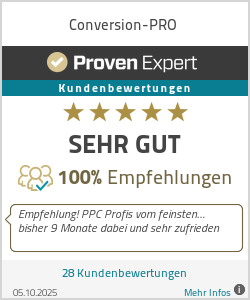 Erfahrungen & Bewertungen zu Conversion-PRO