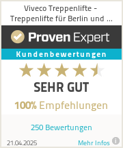 Erfahrungen & Bewertungen zu Viveco Treppenlifte