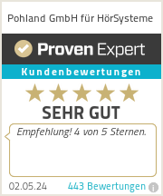Erfahrungen & Bewertungen zu Pohland GmbH für HörSysteme