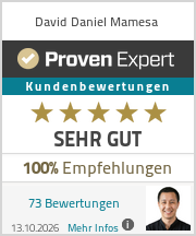 Erfahrungen & Bewertungen auf ProvenExpert