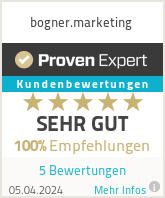 Erfahrungen & Bewertungen zu bogner.marketing