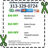 24 HOUR LOCKSMITHS DETROIT