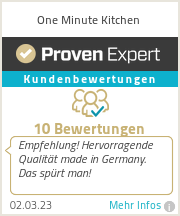 Erfahrungen & Bewertungen zu One Minute Kitchen
