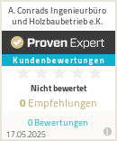 Erfahrungen & Bewertungen zu A.Conrads Ingenieurbüro und Holzbaubetrieb e.K.