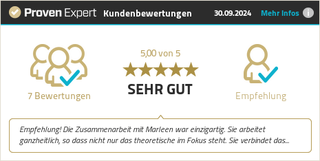 Kundenbewertungen & Erfahrungen zu Marleen Heikenwälder. Mehr Infos anzeigen.