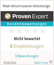 Erfahrungen & Bewertungen zu Maik Wischnewski Webdesign