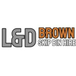 L&D Brown Skip Bin Hire