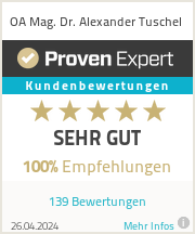 Erfahrungen & Bewertungen zu OA Mag. Dr. Alexander Tuschel