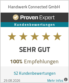 Erfahrungen & Bewertungen zu Handwerk Connected GmbH