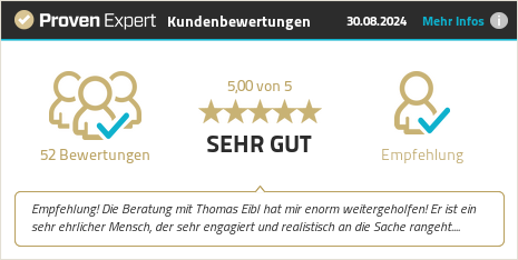 Kundenbewertungen & Erfahrungen zu Thomas Eibl. Mehr Infos anzeigen.