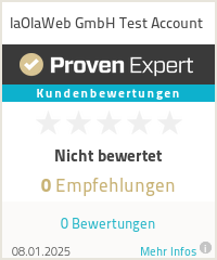 Erfahrungen & Bewertungen zu laOlaWeb GmbH Test Account