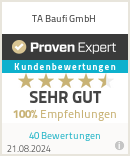 Erfahrungen & Bewertungen zu TA Baufi GmbH