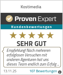 Erfahrungen & Bewertungen zu Kostimedia
