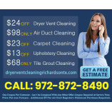 Dryer Vent Cleaning Richardson TX